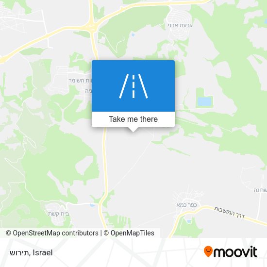תירוש map