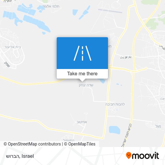 הברוש map