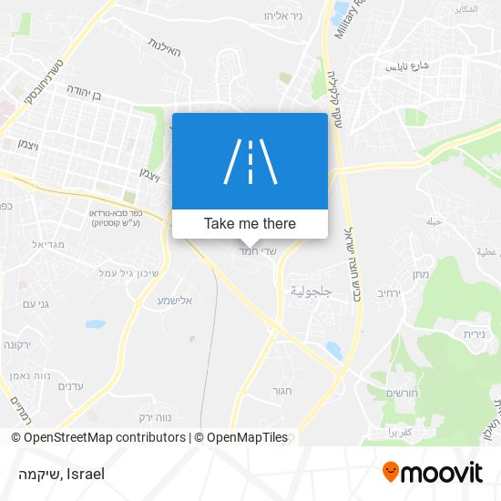 שיקמה map