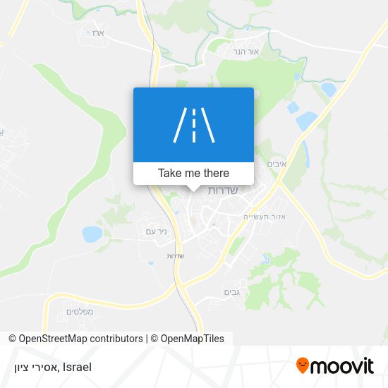 אסירי ציון map