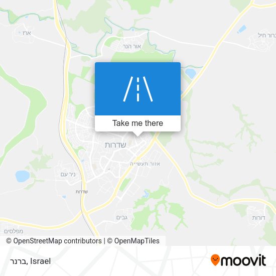 ברנר map