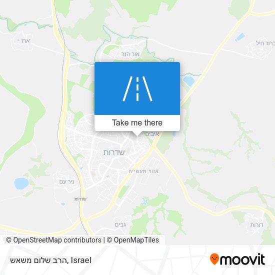 הרב שלום משאש map