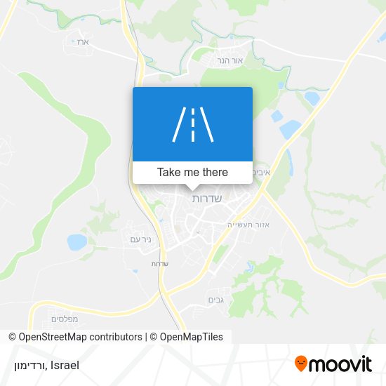 Карта ורדימון