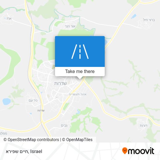 חיים שפירא map