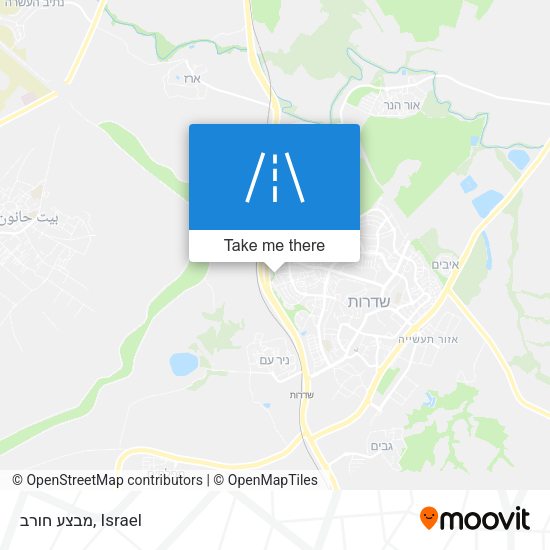 מבצע חורב map