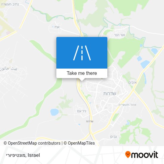 מונטיפיורי map