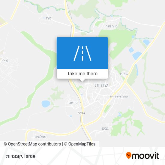 קוממיות map