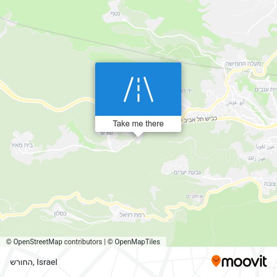 Карта החורש