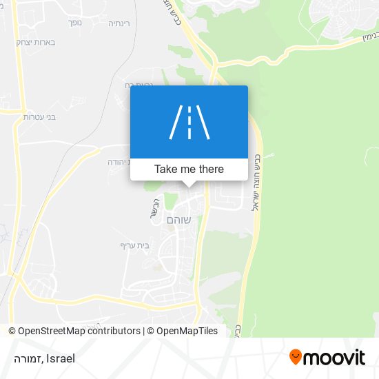 זמורה map