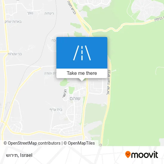 Карта תירוש