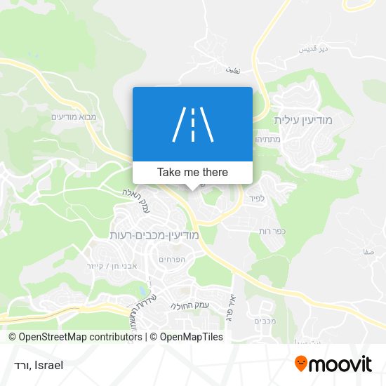 Карта ורד