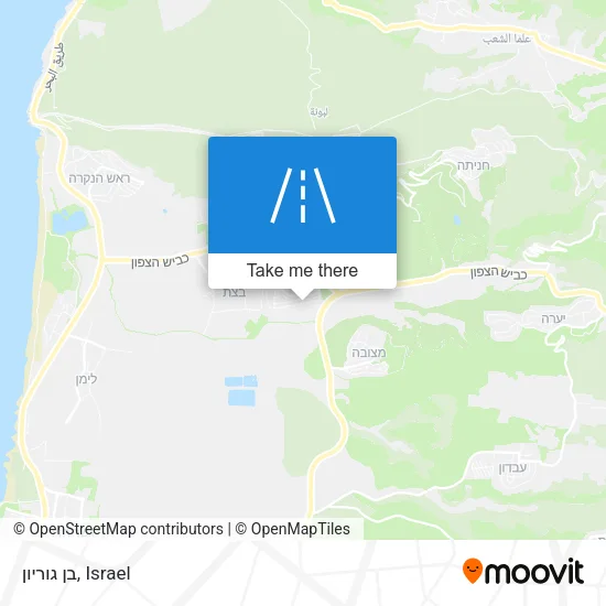 Карта בן גוריון