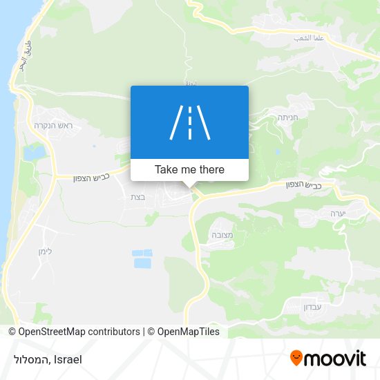 Карта המסלול