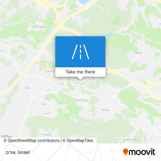 אודם map