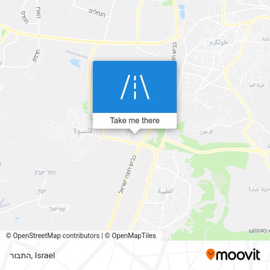 התבור map