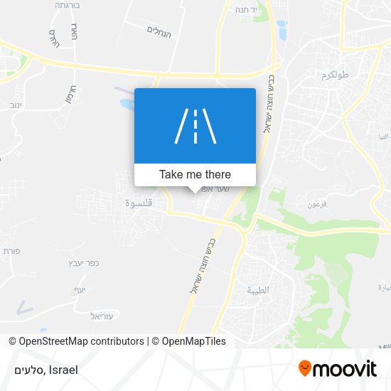 סלעים map