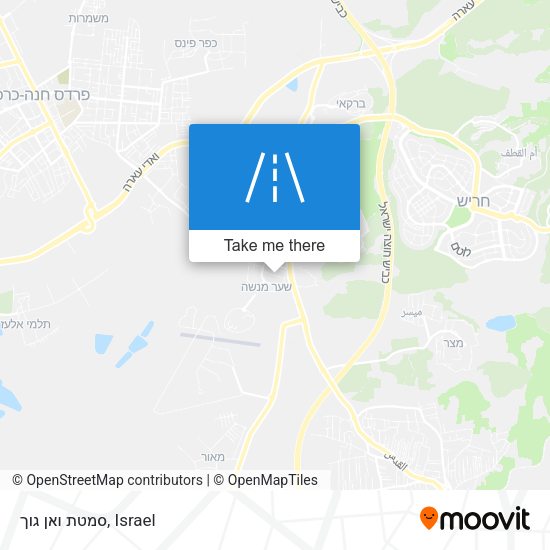 סמטת ואן גוך map