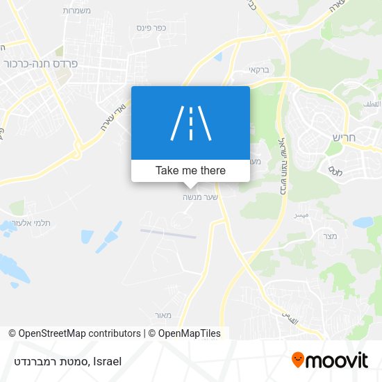 Карта סמטת רמברנדט