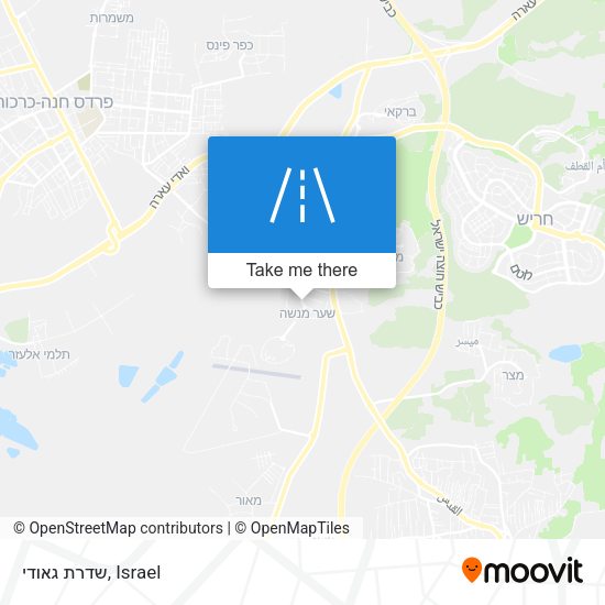 שדרת גאודי map