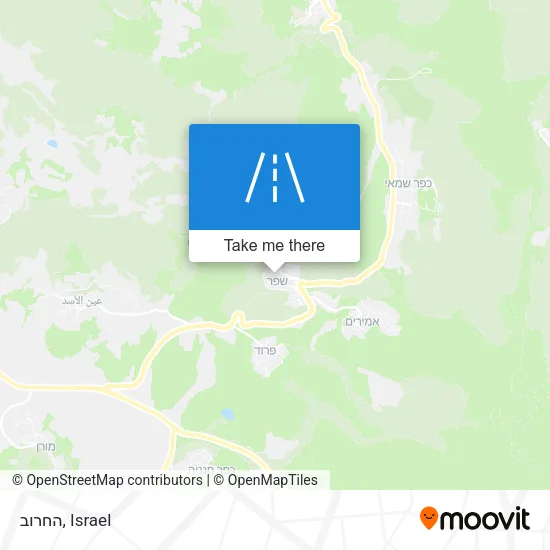 Карта החרוב