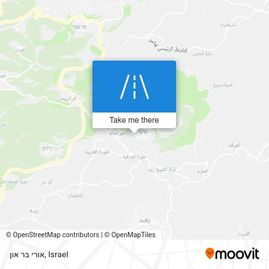 Карта אורי בר און