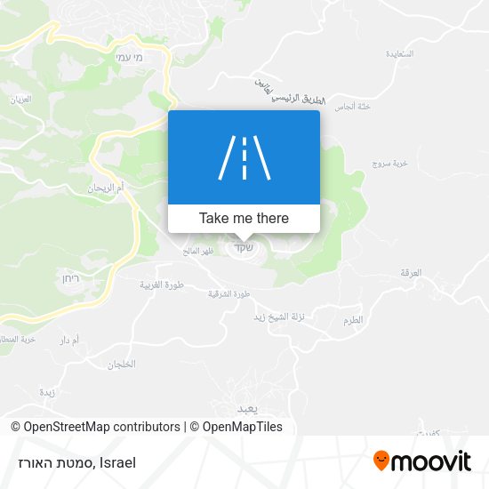 סמטת האורז map