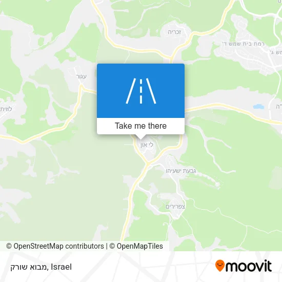 Карта מבוא שורק