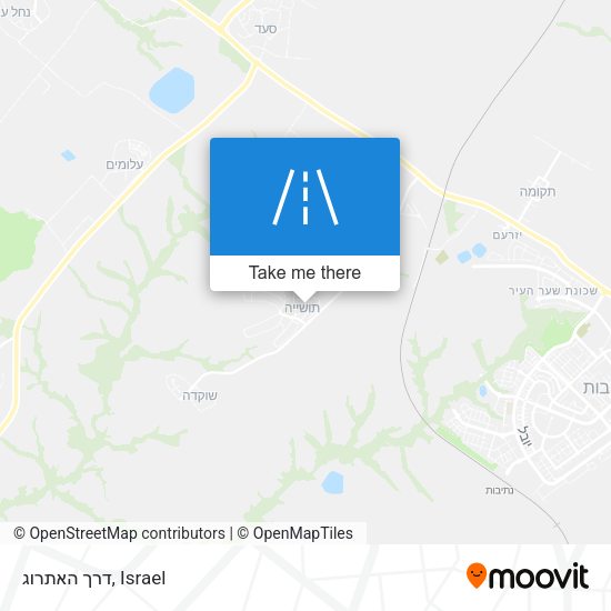 דרך האתרוג map