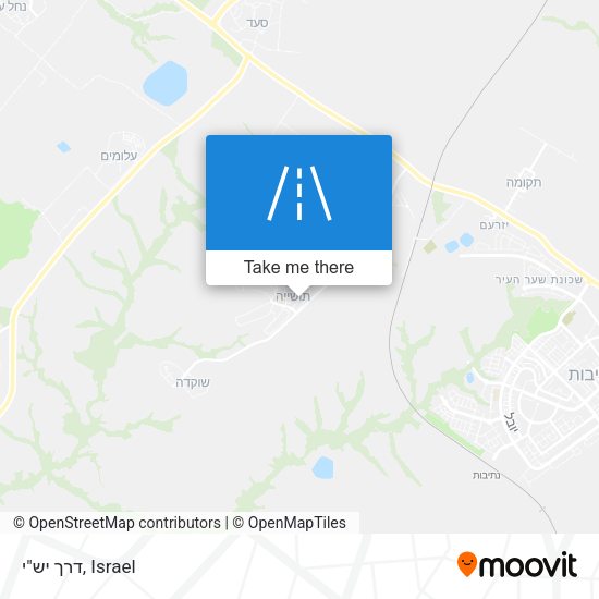 דרך יש"י map