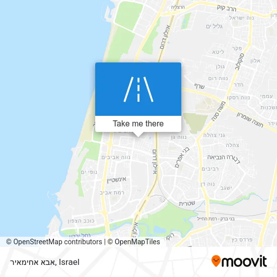 אבא אחימאיר map