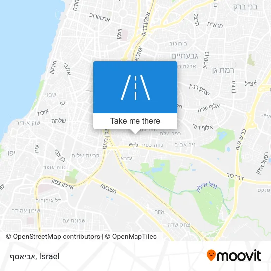 אביאסף map