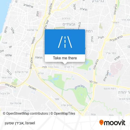 אבידן שמעון map