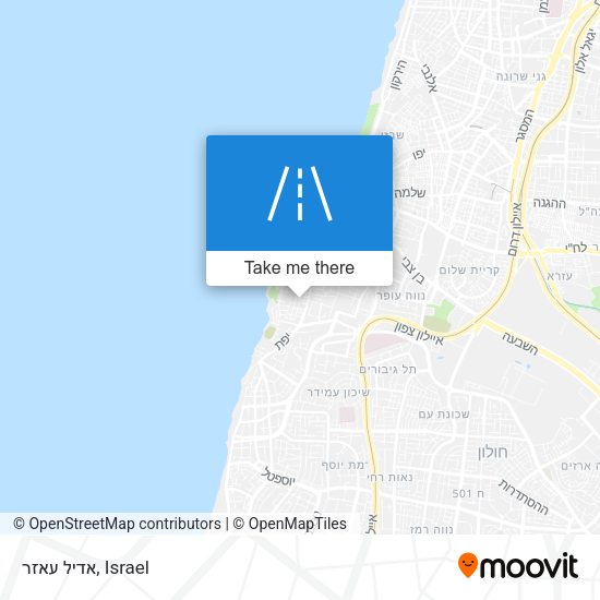 אדיל עאזר map