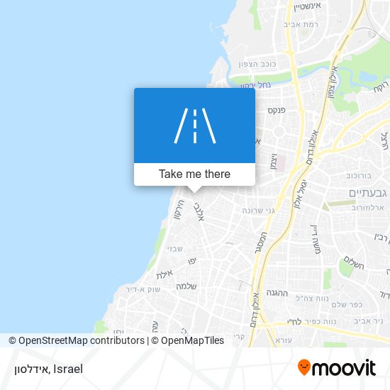 אידלסון map