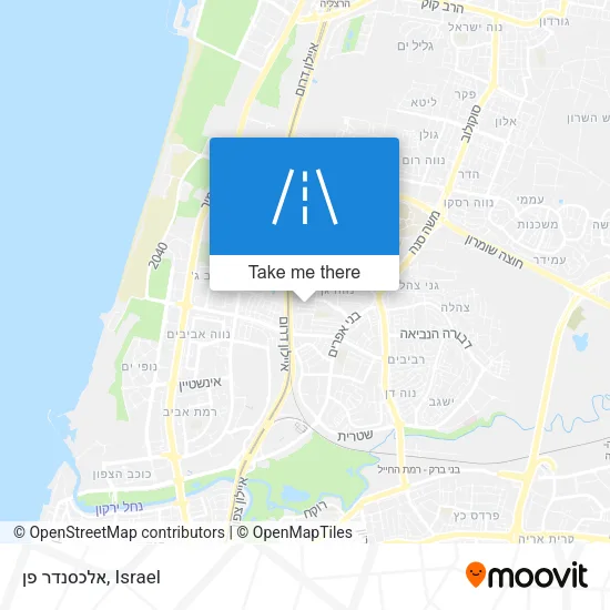 Карта אלכסנדר פן