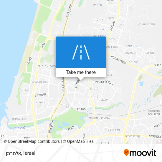 אלתרמן map