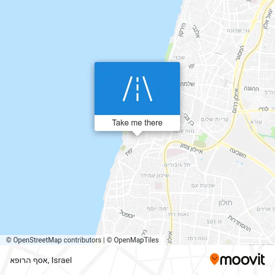 Карта אסף הרופא