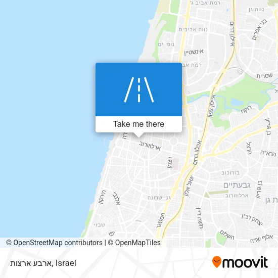 Карта ארבע ארצות