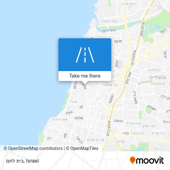 בית לחם map