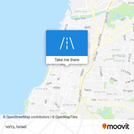 Карта בלפור
