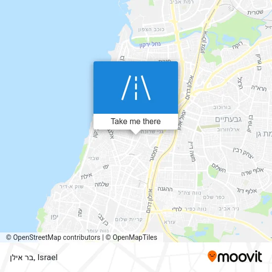 Карта בר אילן