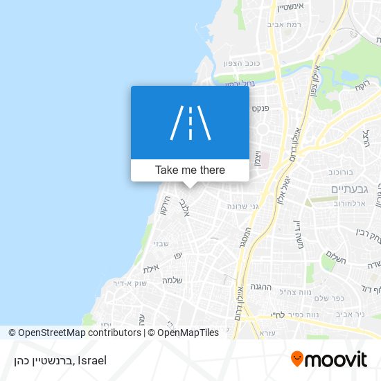 ברנשטיין כהן map