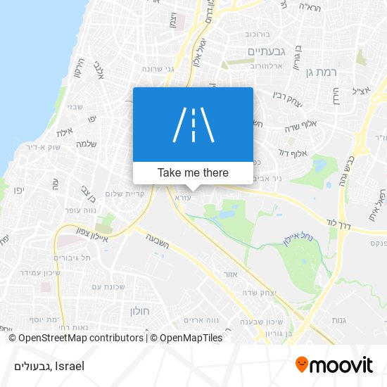 גבעולים map