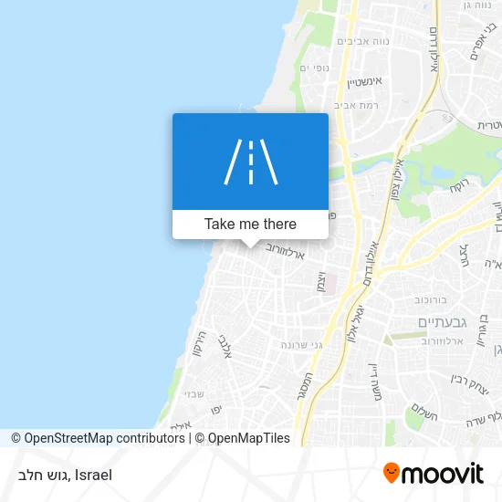 Карта גוש חלב