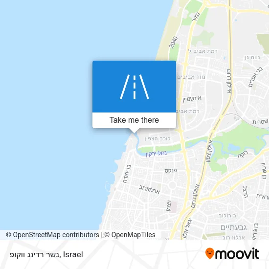 Карта גשר רדינג ווקופ