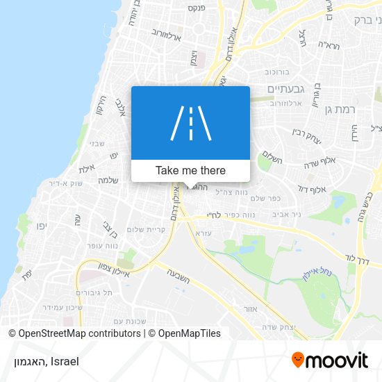 Карта האגמון