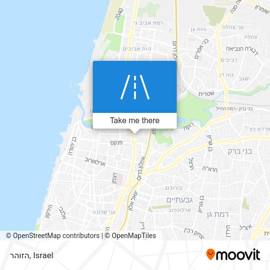 הזוהר map