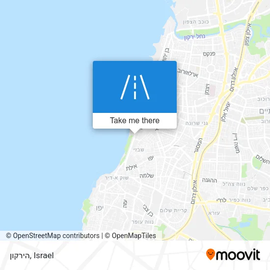 Карта הירקון