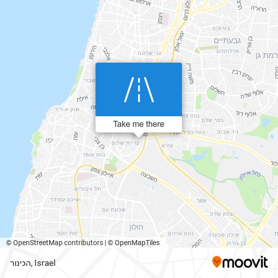 הכינור map