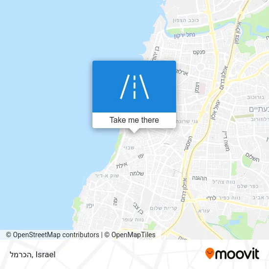 Карта הכרמל